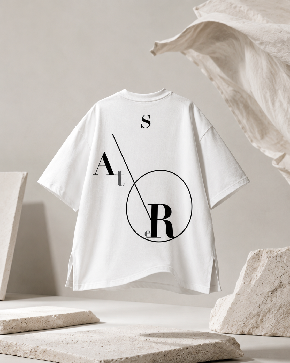 Oversized Βαμβακερό T-shirt